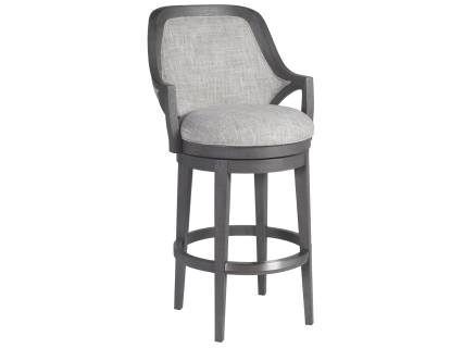 Appellation Upholstered Swivel Bar Stool