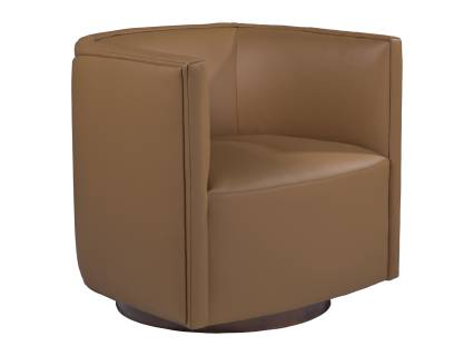 Ingrid Leather Swivel Chair