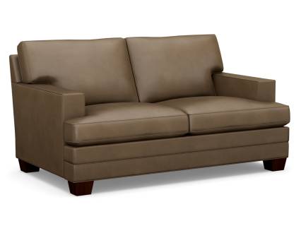 Tyson Leather Love Seat